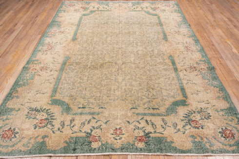Vintage Oushak Area Rug (7' x 10')